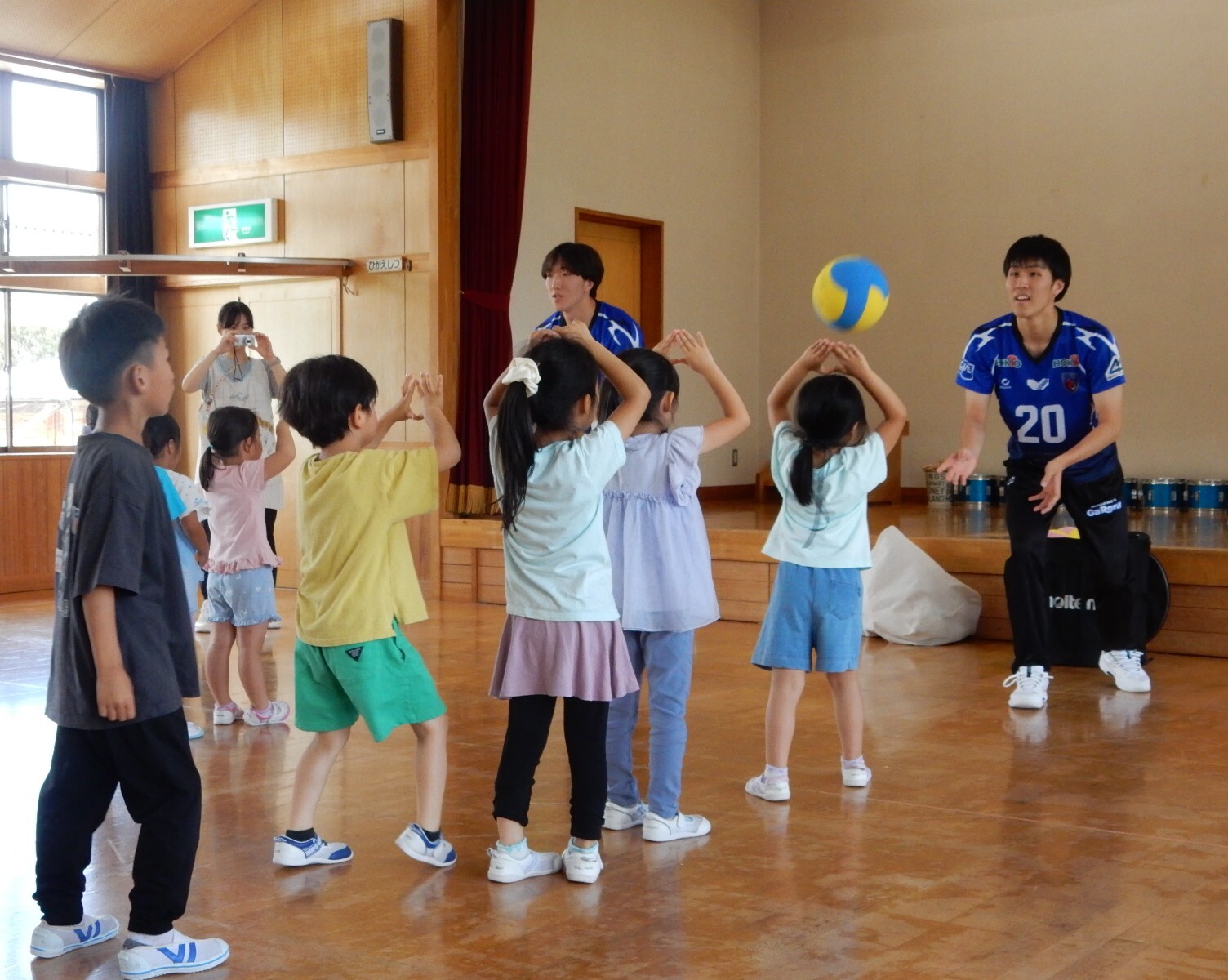 つすみ保育園（小布施町）の様子